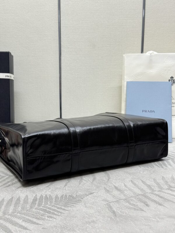 Replica Prada Antique Nappa Tote Black - elite superclone designer purse