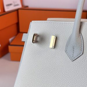 Replica Hermes Top Quality Replica Bag ShopMilkshake White - near-authentic luxury replica handbag
