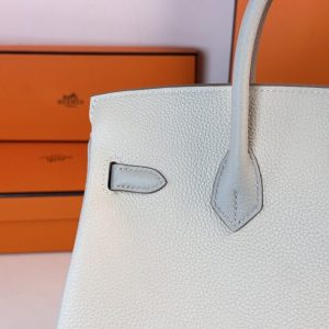 Replica Hermes Top Quality Replica Bag ShopMilkshake White - authentic-look luxury purse replica