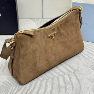 Replica Prada Prada Aimée Suede Large - 1:1 designer replica handbag