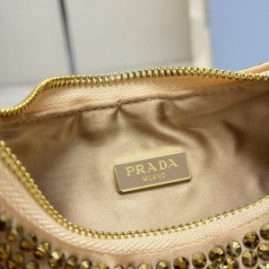 Replica Prada Re-Edition 2005 Diamond Gold - best-selling designer handbag dupe