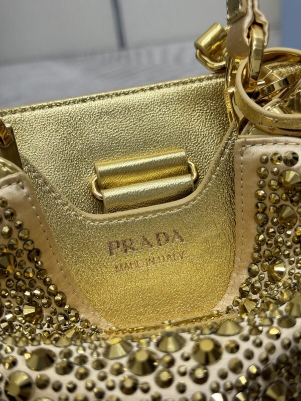 Replica Prada Crystal Bucket Bag - top-rated replica designer bag