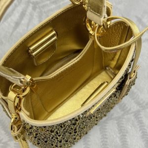 Replica Prada Crystal Bucket Bag - high-accuracy replica luxury purse