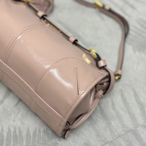 Replica Prada Pink Leather Handbag - realistic designer-inspired fake bag