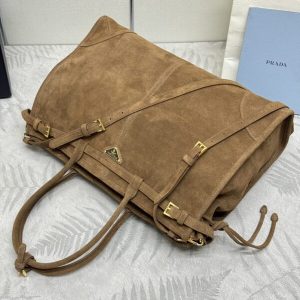 Replica Prada Large Suede - premium 1:1 fake handbag model
