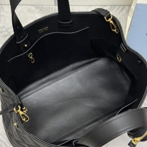 Replica Prada Tote Bag Black - near-authentic luxury replica handbag