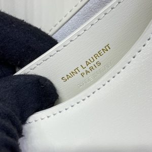 Replica YSL Voltaire Tote White - premium 1:1 fake handbag model