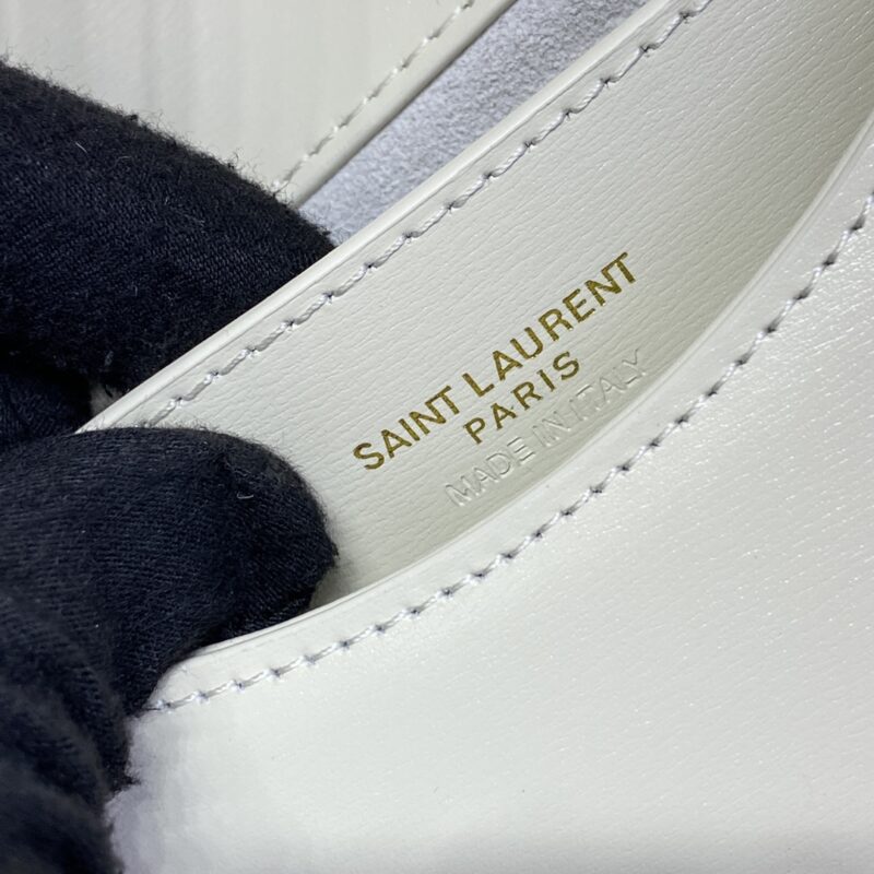 Replica YSL Voltaire Tote White - premium 1:1 fake handbag model