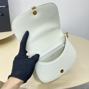 Replica YSL Voltaire Tote White - high-quality designer bag clone