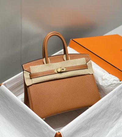 Replica Hermes Top Quality Replica Bag ShopGolden Brown - high-end fake designer purse