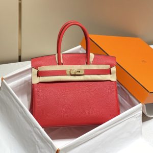 Replica Hermes Top Quality Replica Bag ShopHot Red - 1:1 designer replica handbag