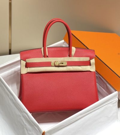 Replica Hermes Top Quality Replica Bag ShopHot Red - 1:1 designer replica handbag