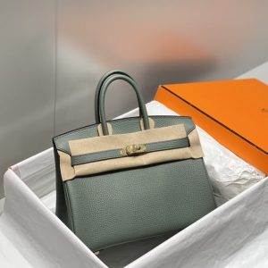 Replica Hermes Top Quality Replica Bag ShopAlmond Green - near-authentic luxury replica handbag