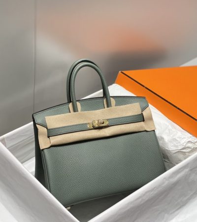 Replica Hermes Top Quality Replica Bag ShopAlmond Green - near-authentic luxury replica handbag