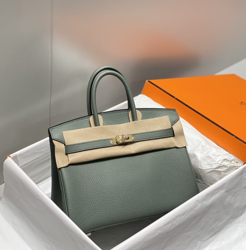 Replica Hermes Top Quality Replica Bag ShopAlmond Green - near-authentic luxury replica handbag