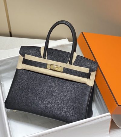Replica Hermes Top Quality Replica Bag ShopBlack Gold - top-tier luxury replica shoulder bag