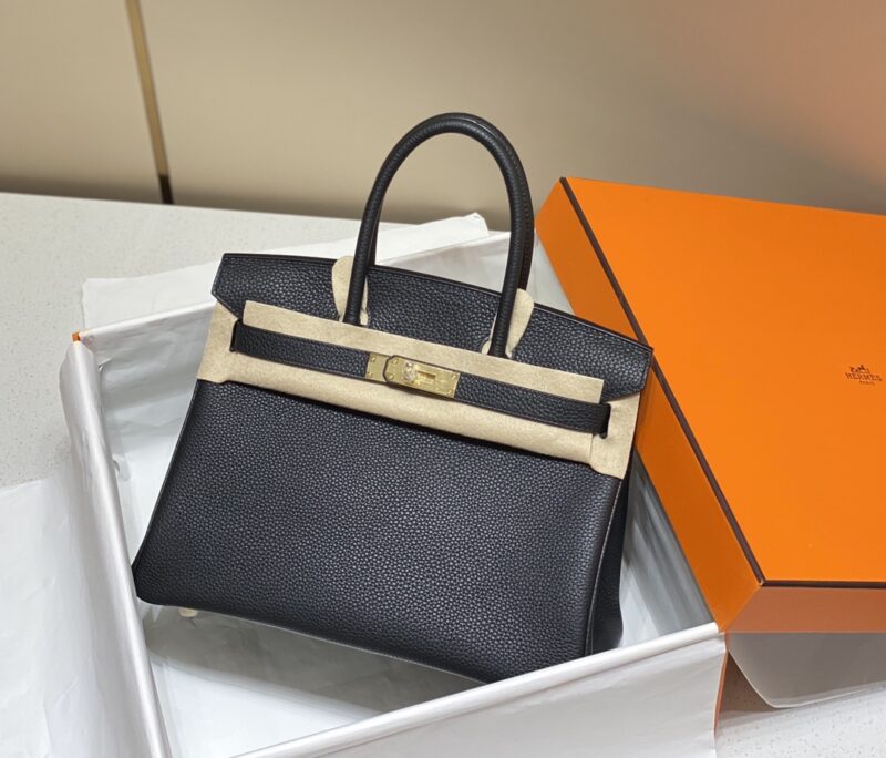 Replica Hermes Top Quality Replica Bag ShopBlack Gold - top-tier luxury replica shoulder bag