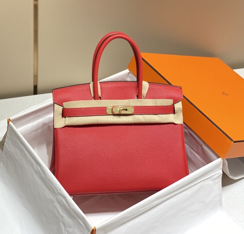 Replica Hermes Top Quality Replica Bag ShopHot Red - 1:1 designer replica handbag