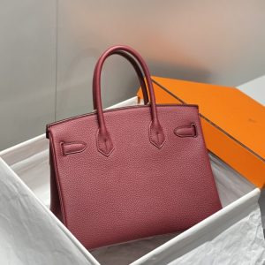 Replica Hermes Top Quality Replica Bag ShopBordeaux Red - premium-grade designer purse dupe