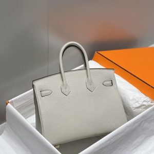 Replica Hermes Top Quality Replica Bag ShopPearl Grey - best quality luxury bag dupe