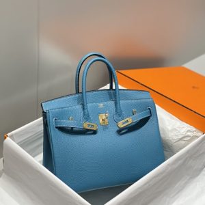 Replica Hermes Top Quality Replica Bag ShopDenim Blue - premium-grade designer purse dupe