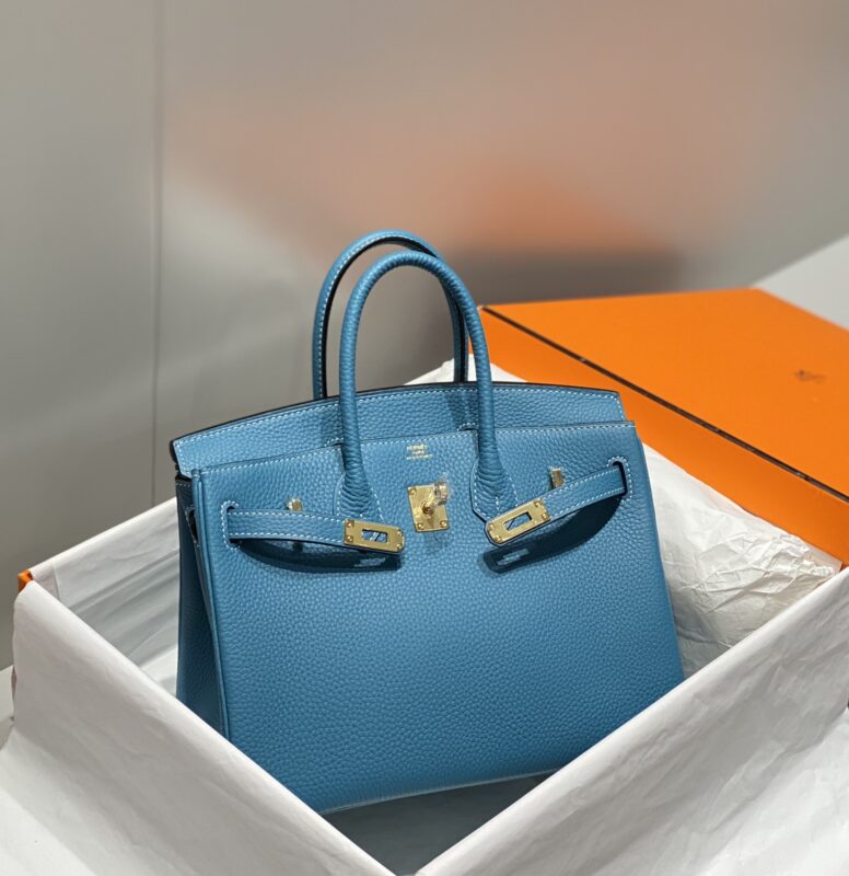 Replica Hermes Top Quality Replica Bag ShopDenim Blue - premium-grade designer purse dupe
