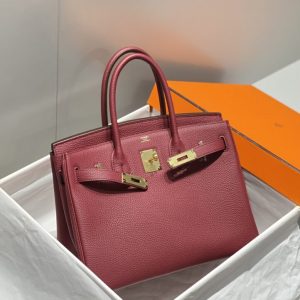Replica Hermes Top Quality Replica Bag ShopBordeaux Red - 1:1 designer replica handbag