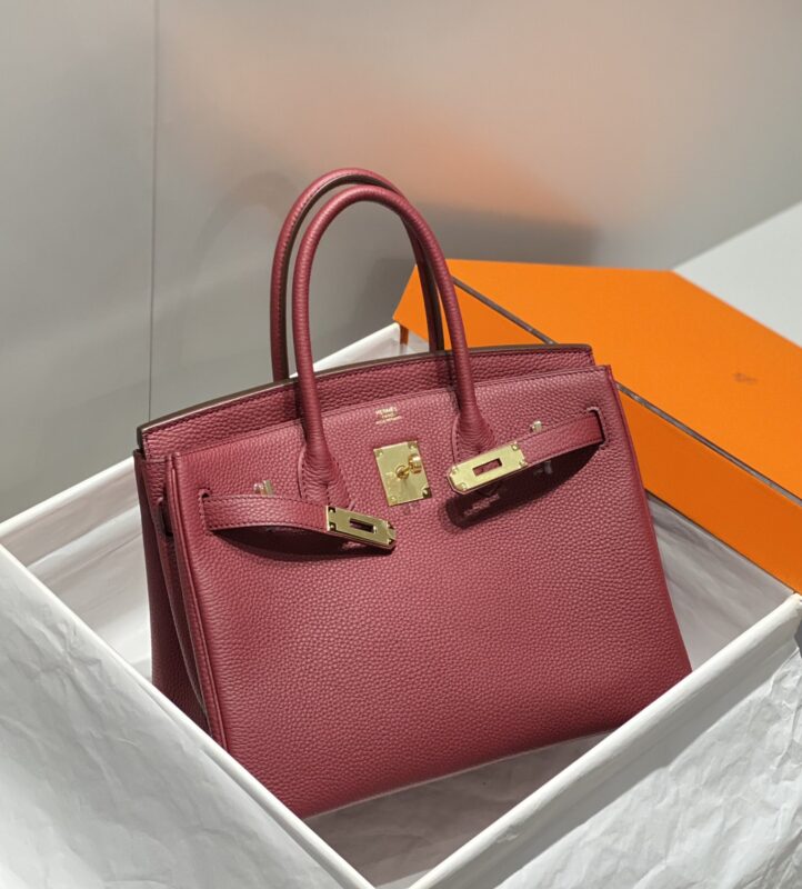 Replica Hermes Top Quality Replica Bag ShopBordeaux Red - 1:1 designer replica handbag