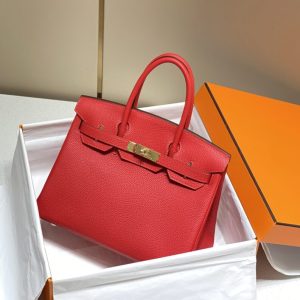Replica Hermes Top Quality Replica Bag ShopHot Red - best quality luxury bag dupe