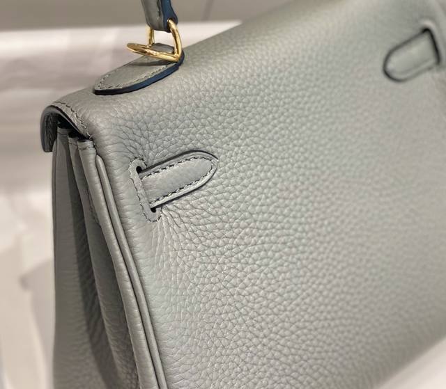 Replica Hermes Kelly Mini Cumulonimbus Gray - best-selling designer handbag dupe