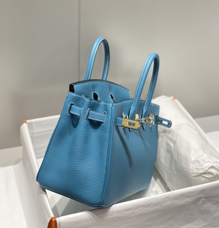 Replica Hermes Top Quality Replica Bag ShopDenim Blue - premium 1:1 fake handbag model
