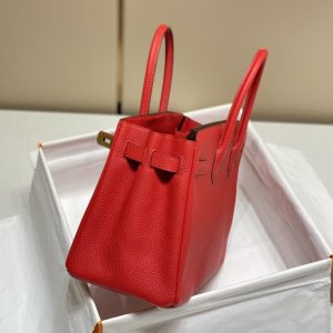 Replica Hermes Top Quality Replica Bag ShopHot Red - ultra-realistic fake designer tote