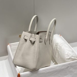 Replica Hermes Top Quality Replica Bag ShopPearl Grey - 1:1 designer replica handbag