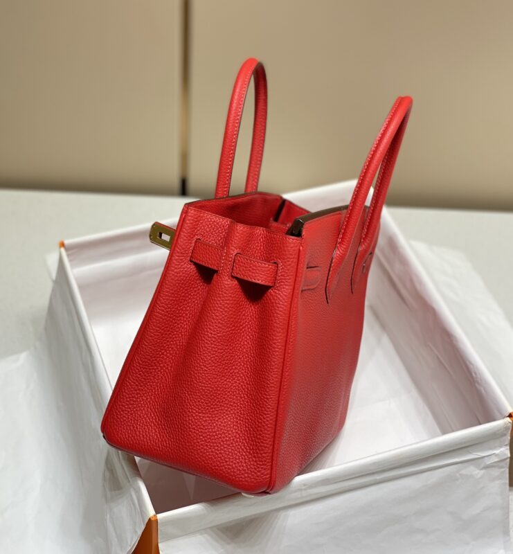 Replica Hermes Top Quality Replica Bag ShopHot Red - ultra-realistic fake designer tote