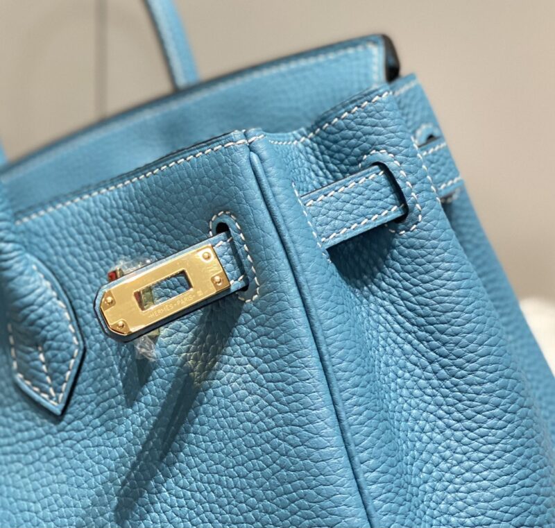 Replica Hermes Top Quality Replica Bag ShopDenim Blue - premium 1:1 fake handbag model