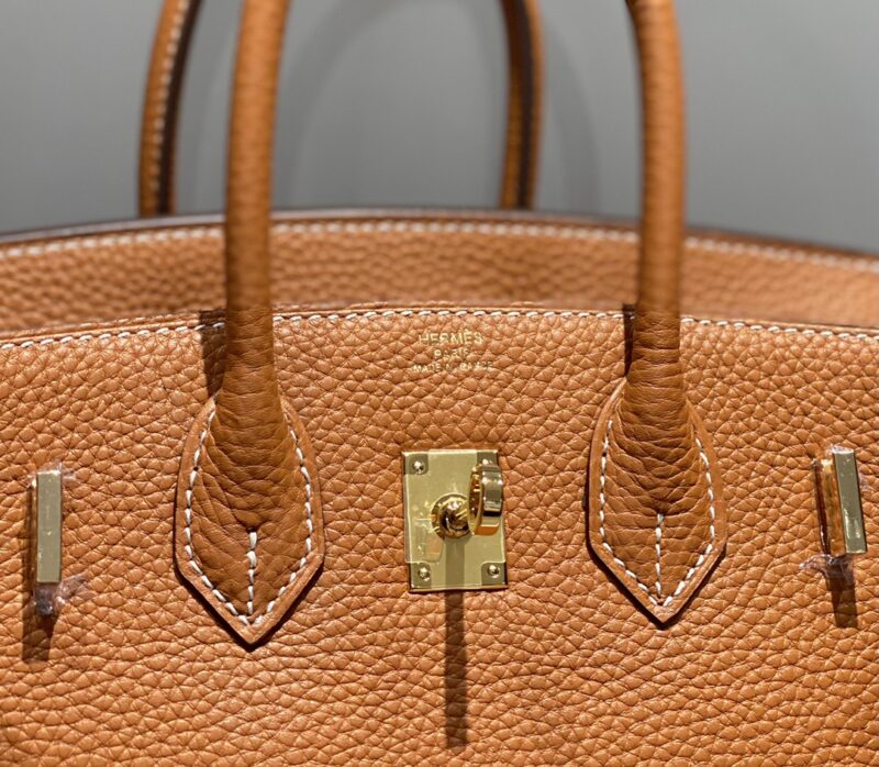 Replica Hermes Top Quality Replica Bag ShopGolden Brown - 1:1 designer replica handbag