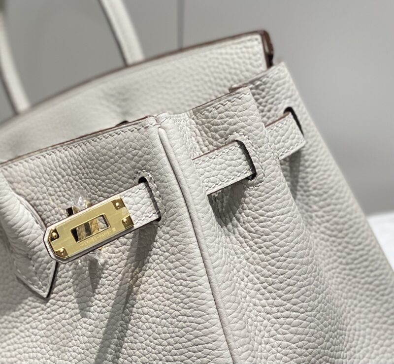 Replica Hermes Top Quality Replica Bag ShopPearl Grey - premium 1:1 fake handbag model