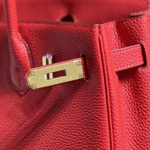 Replica Hermes Top Quality Replica Bag ShopHot Red - realistic designer-inspired fake bag