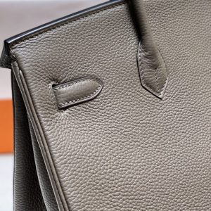 Replica Hermes Top Quality Replica Bag ShopPewter Grey - elite superclone designer purse
