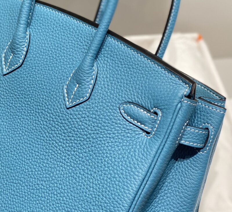 Replica Hermes Top Quality Replica Bag ShopDenim Blue - near-authentic luxury replica handbag