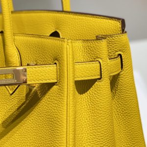 Replica Hermes Top Quality Replica Bag ShopAmber Yellow - high-accuracy replica luxury purse