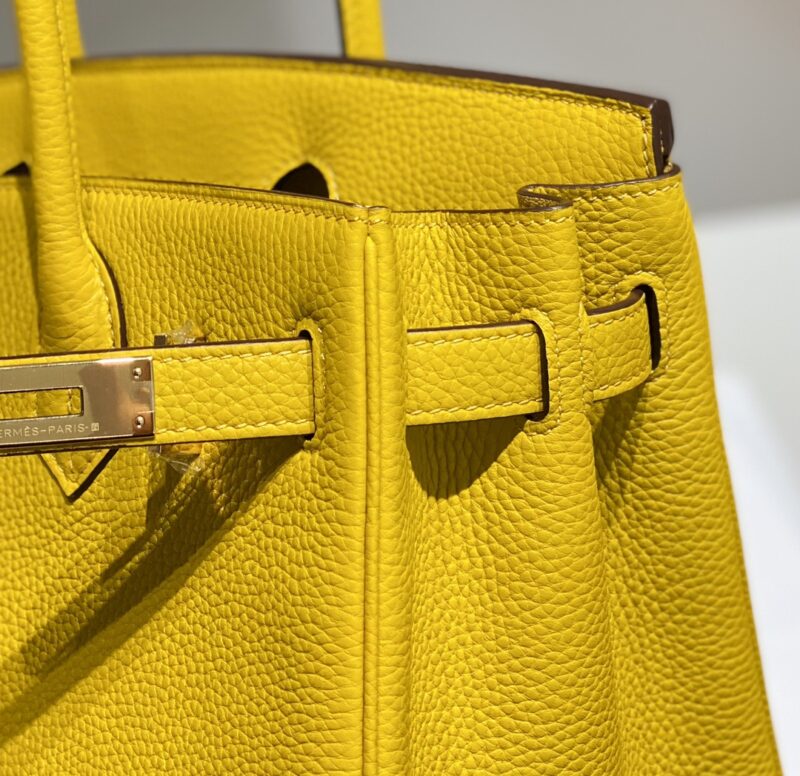 Replica Hermes Top Quality Replica Bag ShopAmber Yellow - high-accuracy replica luxury purse