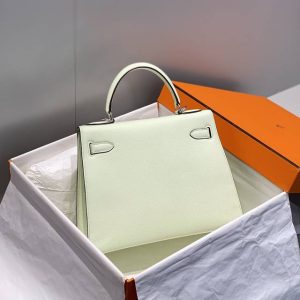 Replica Hermes Kelly Bubble Green - realistic designer-inspired fake bag
