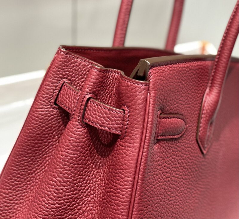 Replica Hermes Top Quality Replica Bag ShopBordeaux Red - high-accuracy replica luxury purse