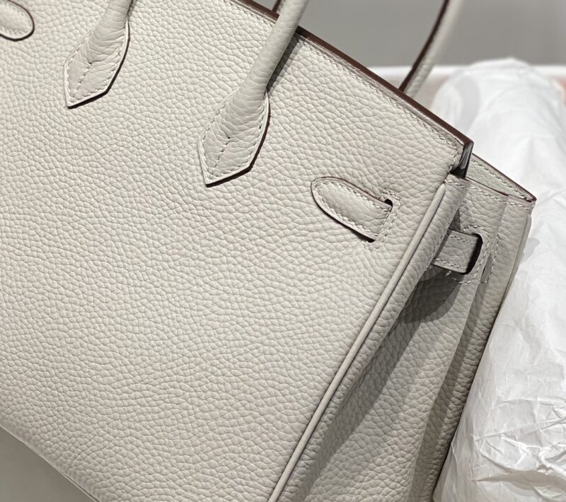 Replica Hermes Top Quality Replica Bag ShopPearl Grey - top-rated replica designer bag