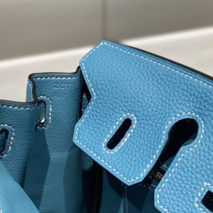 Replica Hermes Top Quality Replica Bag ShopDenim Blue - high-accuracy replica luxury purse