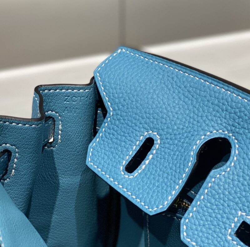 Replica Hermes Top Quality Replica Bag ShopDenim Blue - high-accuracy replica luxury purse