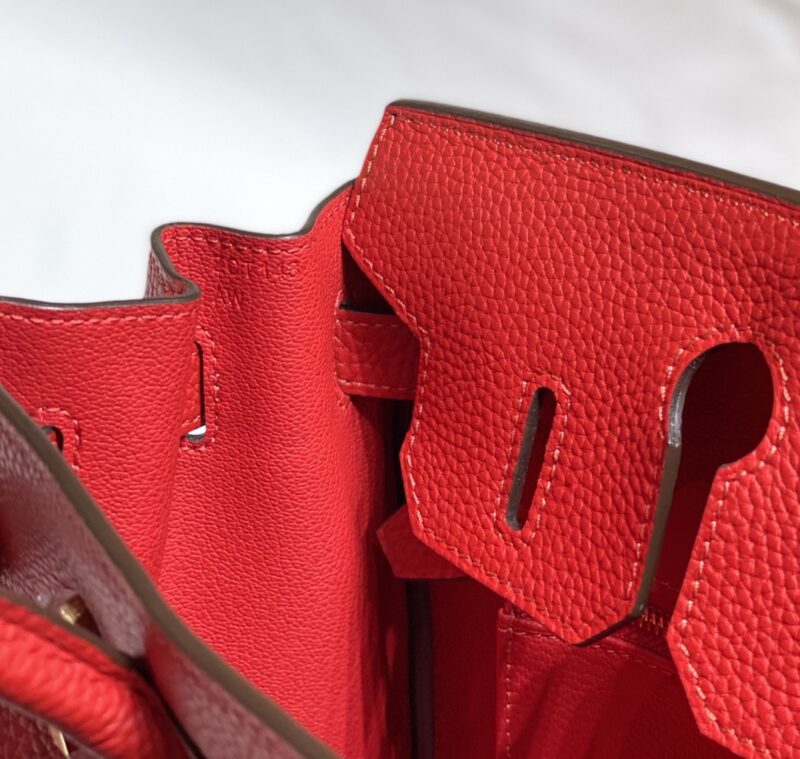 Replica Hermes Top Quality Replica Bag ShopHot Red - realistic designer-inspired fake bag