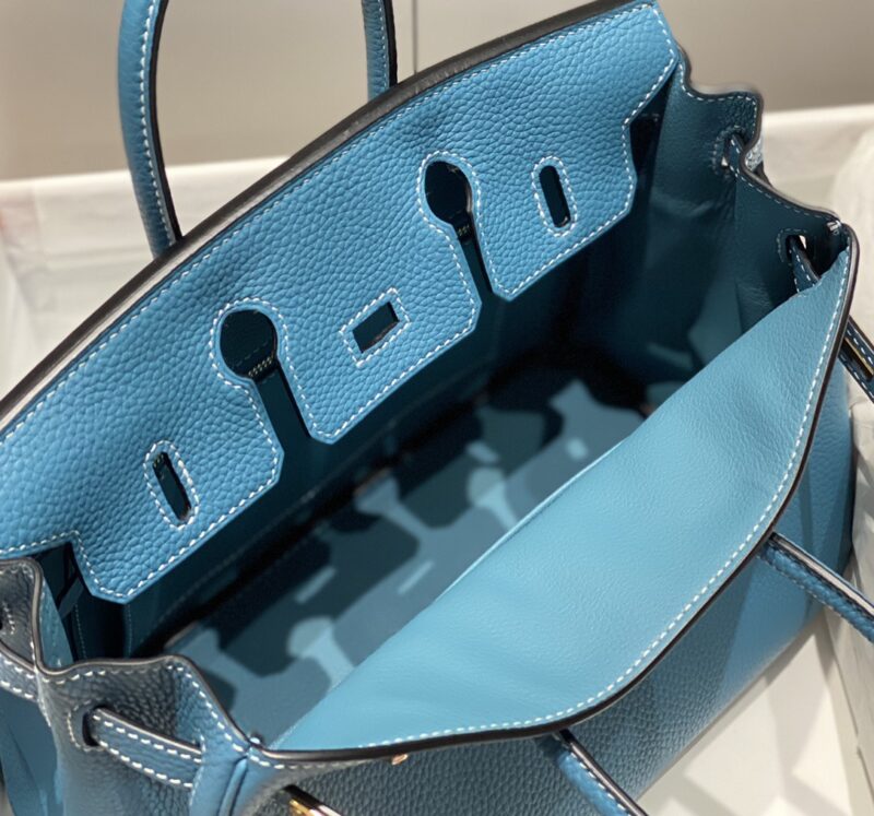 Replica Hermes Top Quality Replica Bag ShopDenim Blue - best-selling designer handbag dupe