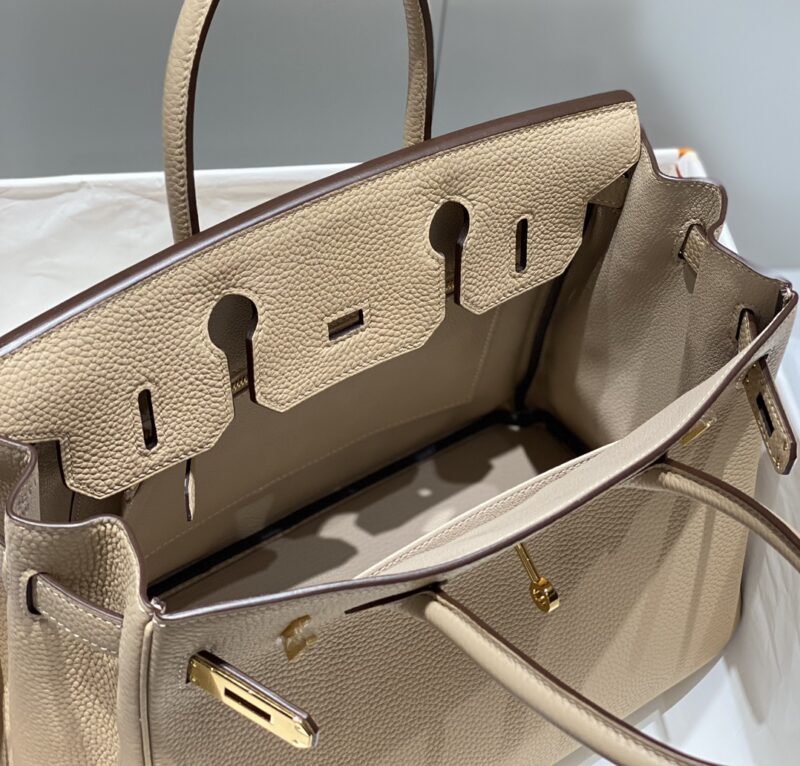 Replica Hermes Top Quality Replica Bag ShopTrench Coat Grey - high-accuracy replica luxury purse